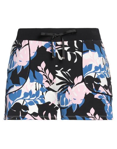 Liu •jo Sport Woman Shorts & Bermuda Shorts Black Size S Cotton, Modal, Elastane