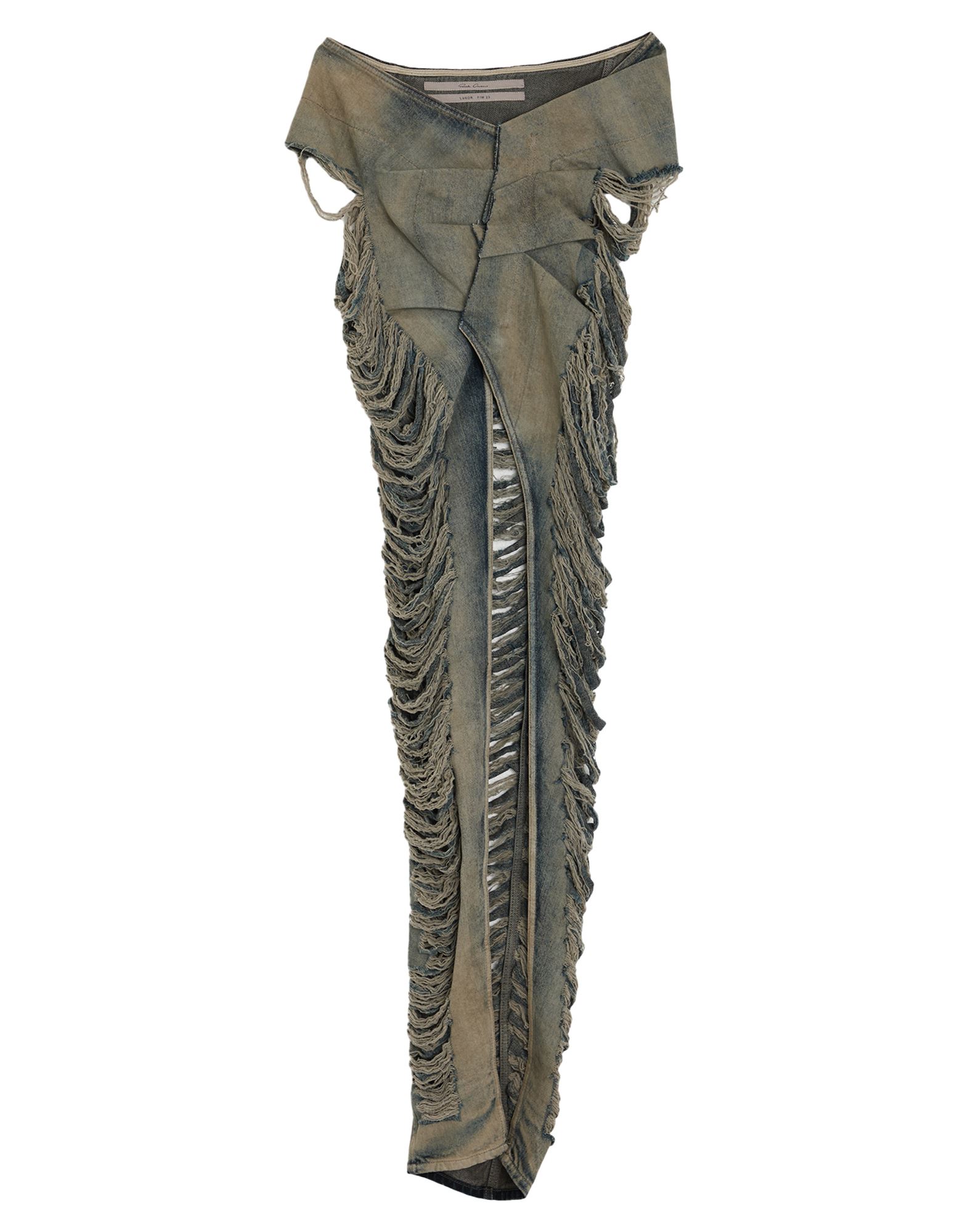 RICK OWENS RICK OWENS BOTTOMWEAR Denim φούστα