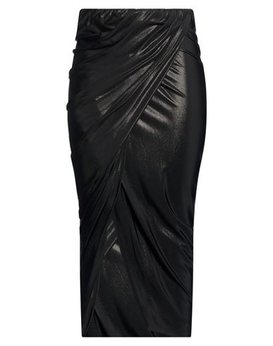 Midi-Rock Damen Schwarz 38 Damen