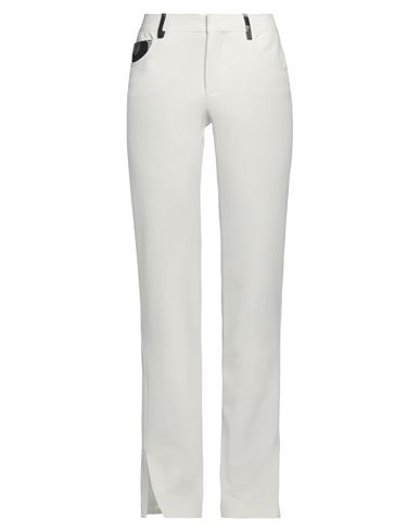 Pucci Woman Pants Off White Size 10 Polyester, Elastane In Off White