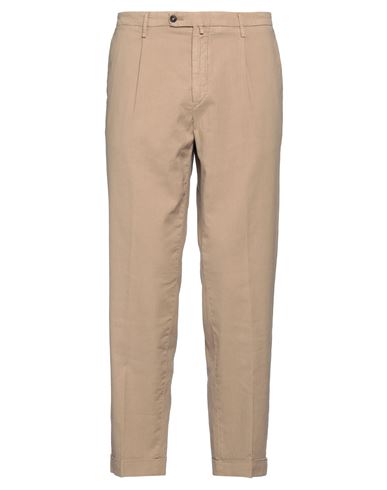 Blu Briglia 1949 Man Pants Khaki Size 34 Cotton, Linen, Polyester In Beige