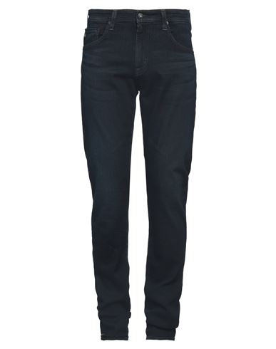 Ag Jeans Man Jeans Blue Size 31w-34l Cotton, Polyester, Elastane In Blue