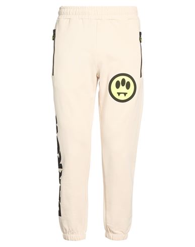 Barrow Man Pants Beige Size L Cotton In Neutral