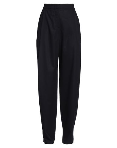 EMPORIO ARMANI EMPORIO ARMANI WOMAN PANTS MIDNIGHT BLUE SIZE 12 VIRGIN WOOL, CASHMERE, ELASTANE 