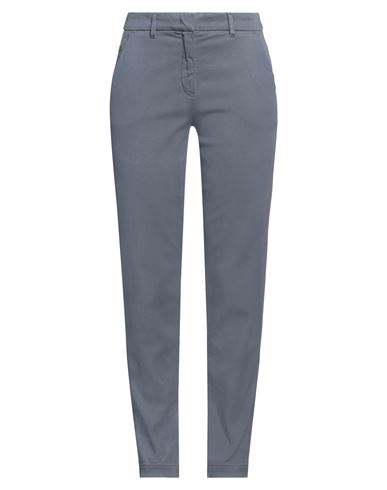 Emporio Armani Woman Pants Slate Blue Size 4 Lyocell, Cotton, Elastane In Blue