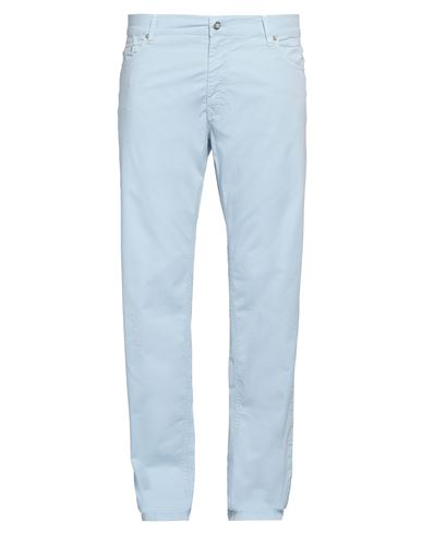Harmont & Blaine Man Pants Sky Blue Size 42 Cotton, Elastane In Blue