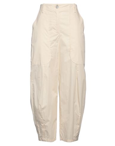 Alessia Santi Woman Pants Beige Size 10 Cotton