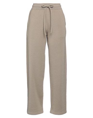 Burberry Woman Pants Khaki Size Xs Wool, Polyamide, Elastane, Viscose, Metallic Polyester In Beige