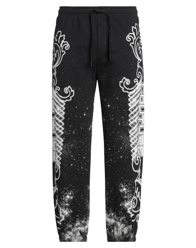 Shop Versace Jeans Couture Man Pants Black Size M Cotton
