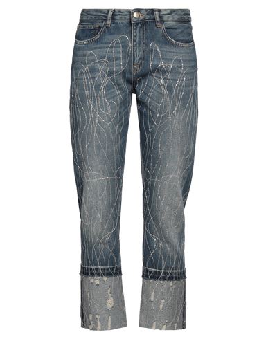 Blugirl Blumarine Woman Jeans Blue Size 27 Cotton In Blue