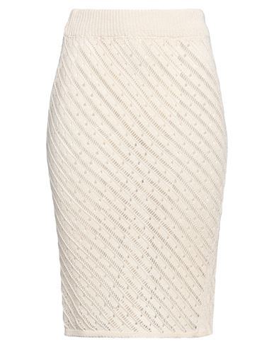 Falda midi Mujer Marfil ONESIZE Mujer