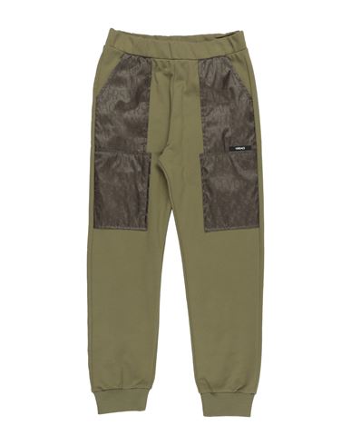 Versace Young Toddler Boy Pants Military Green Size 6 Cotton, Polyamide, Elastane In Green