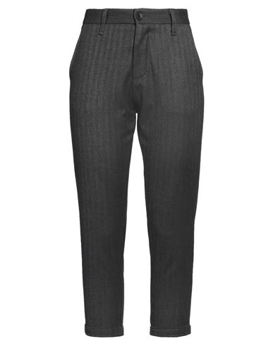 IMPERIAL IMPERIAL WOMAN PANTS CHARCOAL SIZE 16 POLYESTER, VISCOSE, ELASTANE 