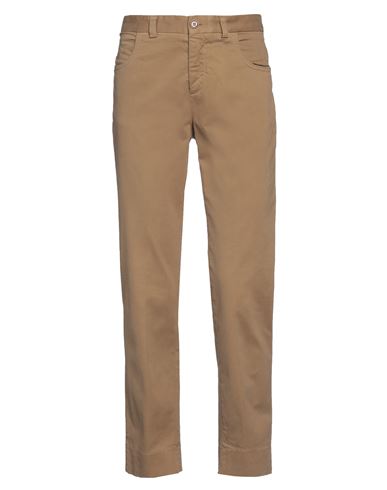 Aspesi Woman Pants Camel Size 4 Cotton, Elastane