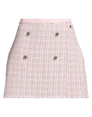 Liu •jo Woman Shorts & Bermuda Shorts Pink Size 10 Cotton, Acrylic, Elastane In Pink