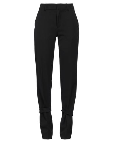 Mariuccia Woman Pants Black Size M Polyester, Viscose, Textile Fibers In Black
