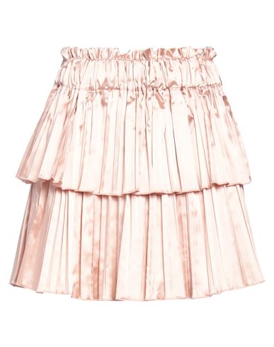 Mariuccia Woman Mini Skirt Blush Size S Polyester, Elastane In Pink