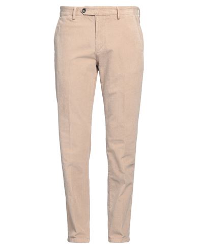 Manuel Ritz Man Pants Beige Size 38 Cotton, Elastane In Beige
