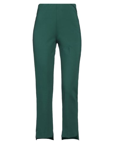 Haveone Woman Pants Green Size Xs Viscose, Polyamide, Elastane In Green