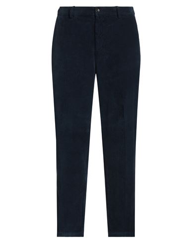 Manuel Ritz Man Pants Blue Size 36 Cotton, Elastane In Blue