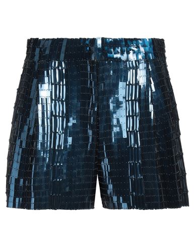 Alberta Ferretti Woman Shorts & Bermuda Shorts Blue Size 8 Polyamide, Pvc - Polyvinyl Chloride, Glas In Blue