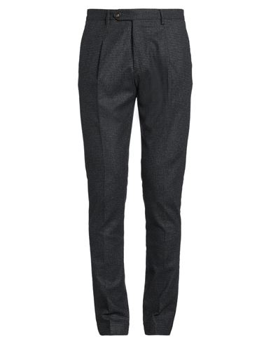 Manuel Ritz Man Pants Steel Grey Size 32 Virgin Wool, Polyester, Elastane In Grey