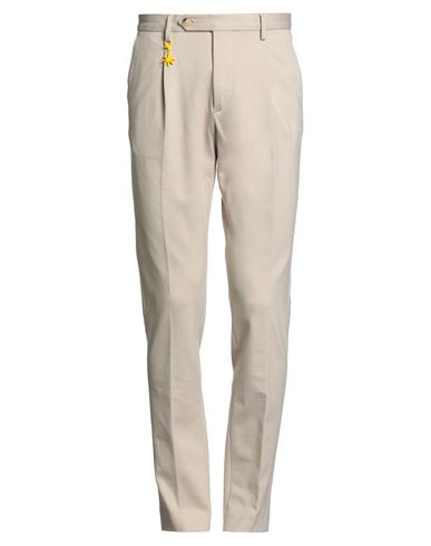 Manuel Ritz Man Pants Beige Size 30 Viscose, Polyamide, Elastane In Neutral