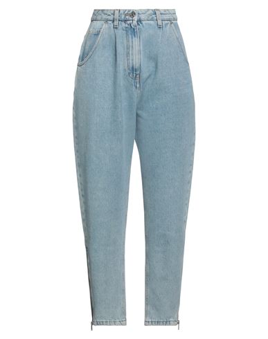 Shop Iceberg Woman Jeans Blue Size 30 Cotton