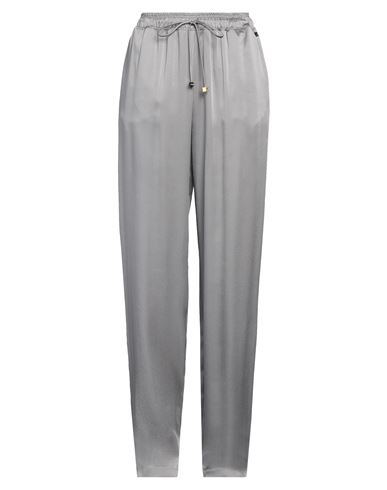 Elisabetta Franchi Soft Gray Trousers In Grey