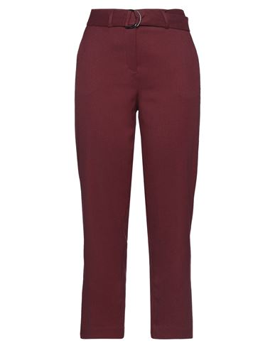 Liu •jo Woman Pants Burgundy Size 4 Polyester, Viscose, Elastane In Red