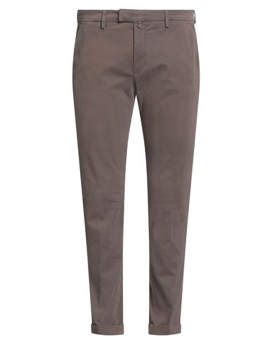 Briglia 1949 Man Pants Khaki Size 32 Cotton, Elastane In Gray
