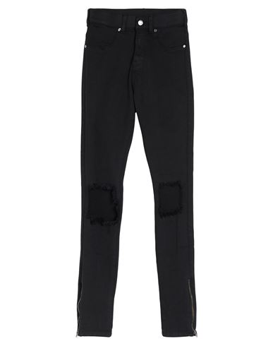 Dr Denim Dr. Denim Woman Jeans Black Size S Cotton, Elastane In Black
