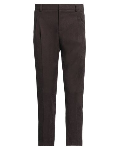 GREY DANIELE ALESSANDRINI GREY DANIELE ALESSANDRINI MAN PANTS CHOCOLATE BROWN SIZE 30 POLYESTER, ELASTANE 