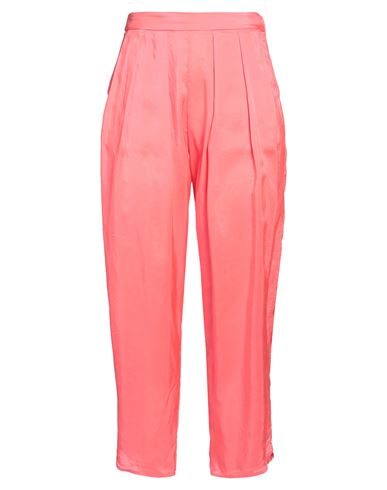 Forte Forte Forte_forte Woman Pants Coral Size 4 Silk In Red