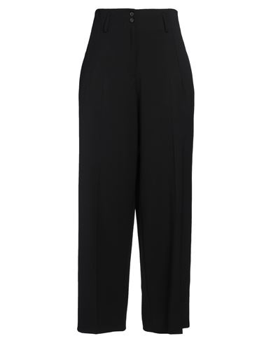 Shop Alberto Biani Woman Pants Black Size 10 Virgin Wool, Elastane