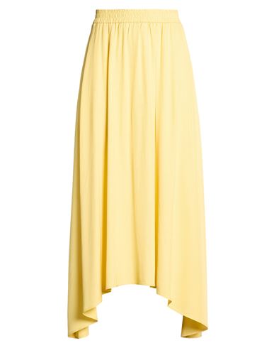Falda midi Mujer Amarillo L Mujer