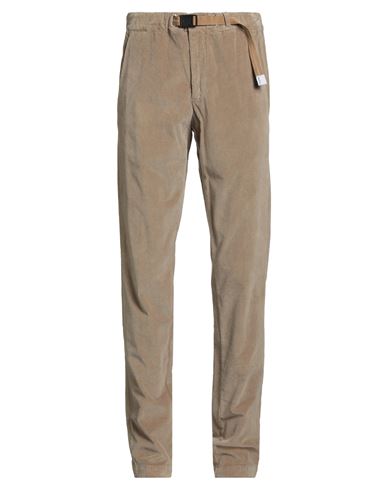 White Sand Man Pants Camel Size 28 Cotton, Lyocell, Elastane In Neutral