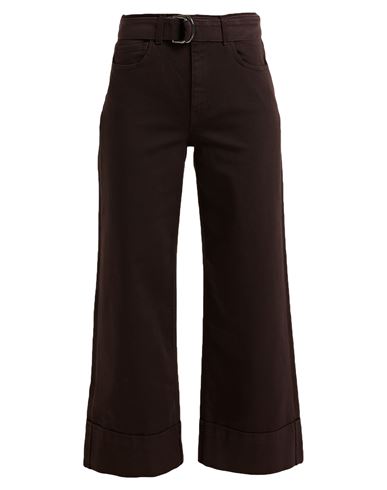 Eleventy Woman Pants Burgundy Size 2 Cotton, Elastane