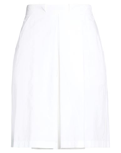 Fedeli Woman Shorts & Bermuda Shorts White Size 4 Cotton