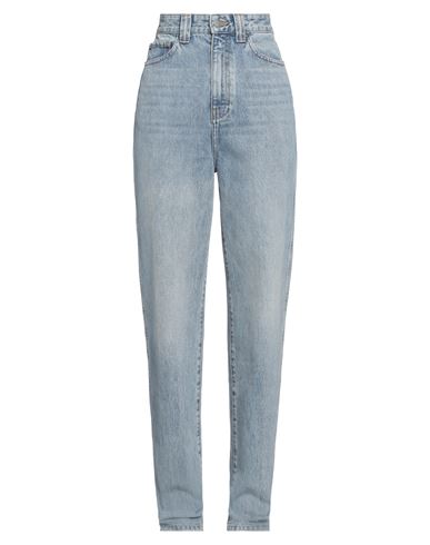 Khaite Woman Jeans Blue Size 28 Cotton In Blue