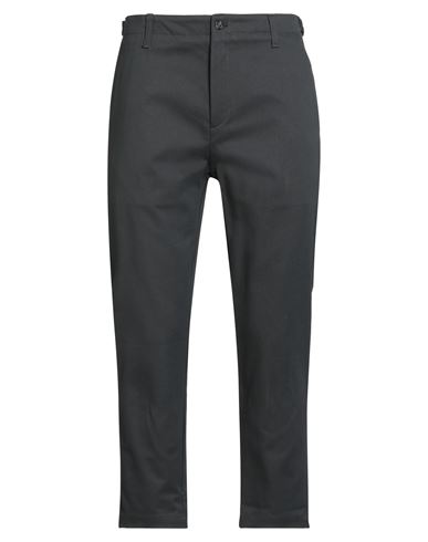 Beaucoup .., Man Pants Charcoal Size 32 Cotton, Elastane In Gray
