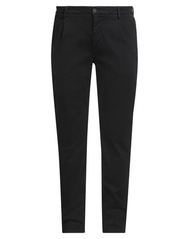 Teleria Zed Man Pants Black Size 32 Cotton, Elastane In Black