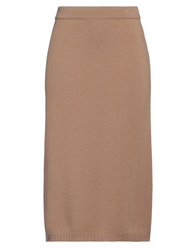 Weekend Max Mara Woman Midi Skirt Camel Size Xs Virgin Wool