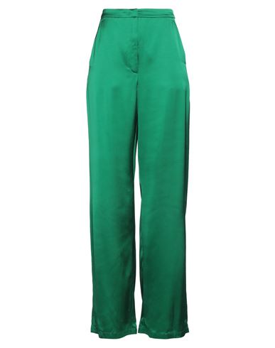 Max Mara Studio Woman Pants Emerald Green Size 8 Viscose In Green