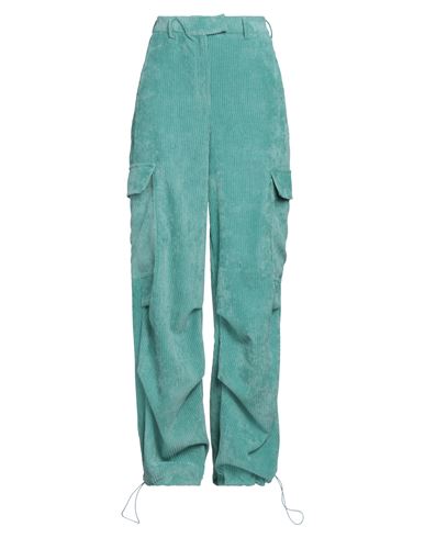 Bye Woman Pants Turquoise Size 8 Polyester, Polyamide, Elastane In Blue