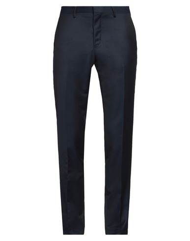 Tiger Of Sweden Man Pants Midnight Blue Size 38 Wool, Mohair Wool In Blue