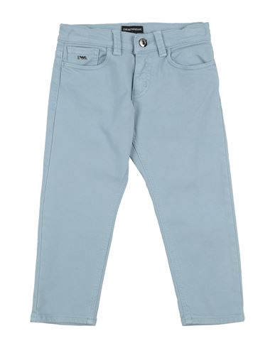 Emporio Armani Babies'  Toddler Boy Jeans Light Blue Size 6 Cotton, Elastane