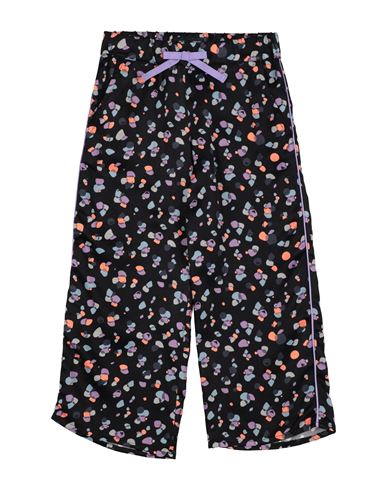 Emporio Armani Toddler Girl Pants Black Size 7 Viscose, Lyocell In Black