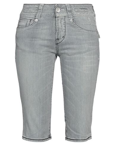 Jacob Cohёn Woman Denim Shorts Blue Size 27 Cotton, Elastane