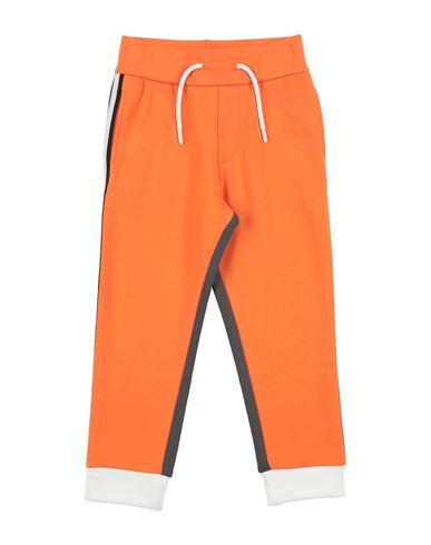 Emporio Armani Babies'  Toddler Boy Pants Orange Size 7 Cotton